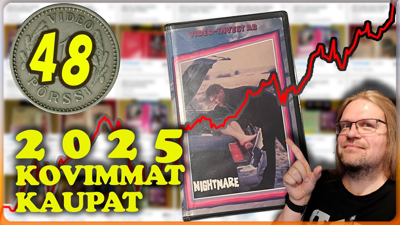 Joulukuun ja 2025 kovimmat VIDEOkaupat! VIDEOPÖRSSI 48!