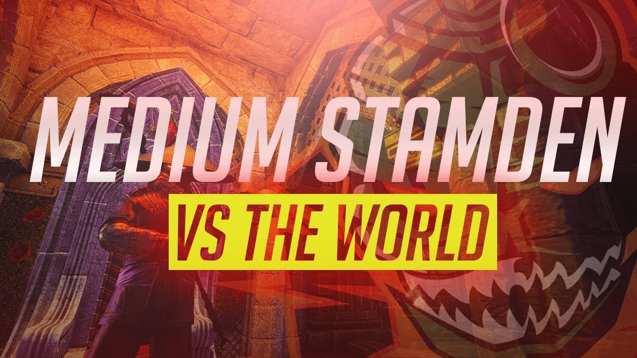 Medium Armor Stamina Warden PVP 1vX and Small Group Play | Elsweyr / Wrathstone