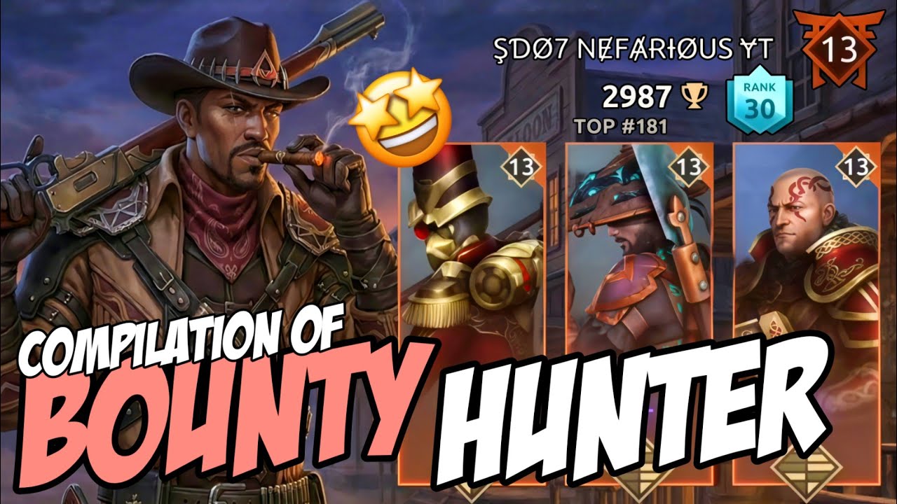The HUNTER Of Arena Is BACK 😈🔥 Gideon Non-Stop Hunts Compilation 💯 | Shadow Fight 4: Arena | SOT SFA