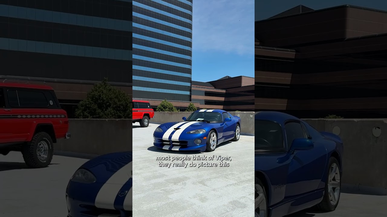 Ride-Along in the Iconic 1996 Dodge Viper GTS