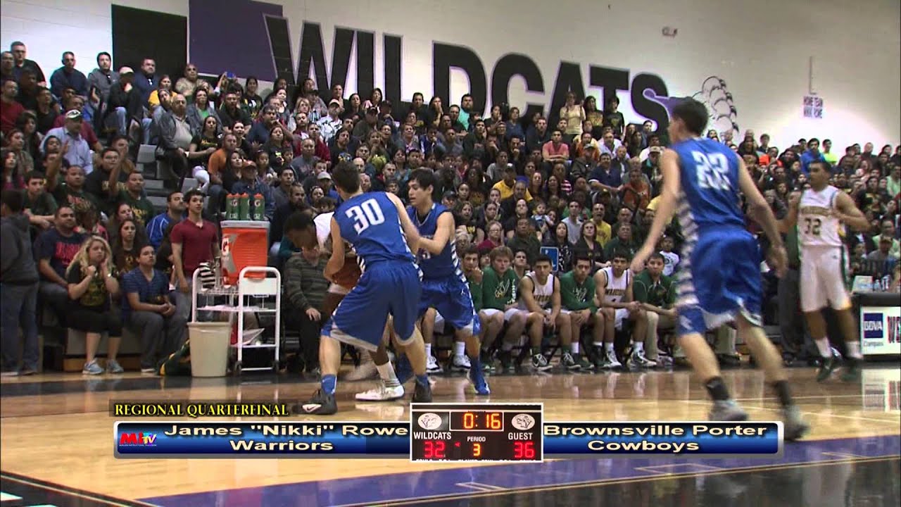 Basketball - Rowe HS vs Porter HS – Boy’s | 2013 Regional Quarterfinal Game