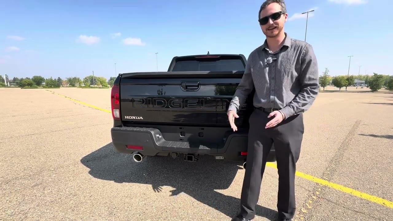 The 2025 Honda Ridgeline black edition! 