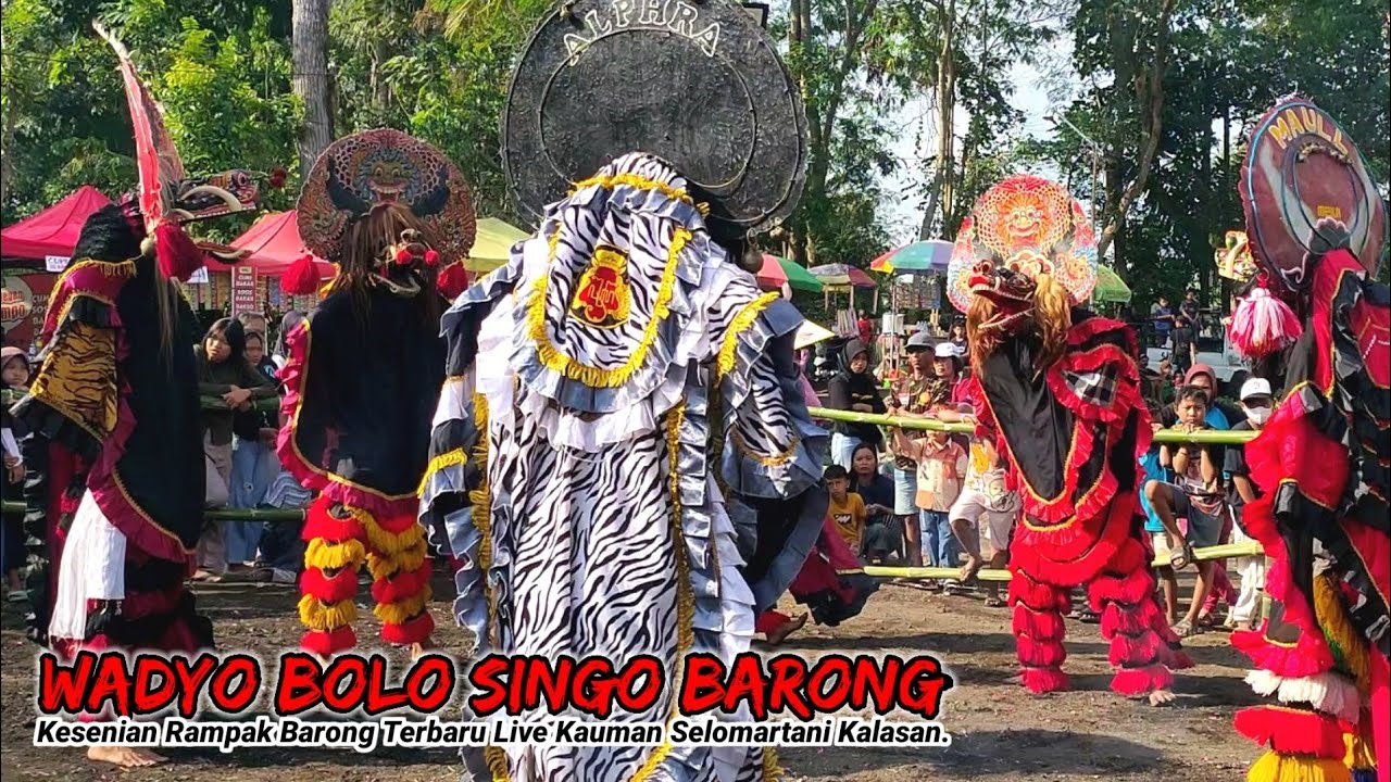 MOBAL‼️RAMPAK BARONG KESURUPAN GANAS || WADYO BOLO SINGO BARONG TERBARU LIVE KAUMAN SELOMARTANI
