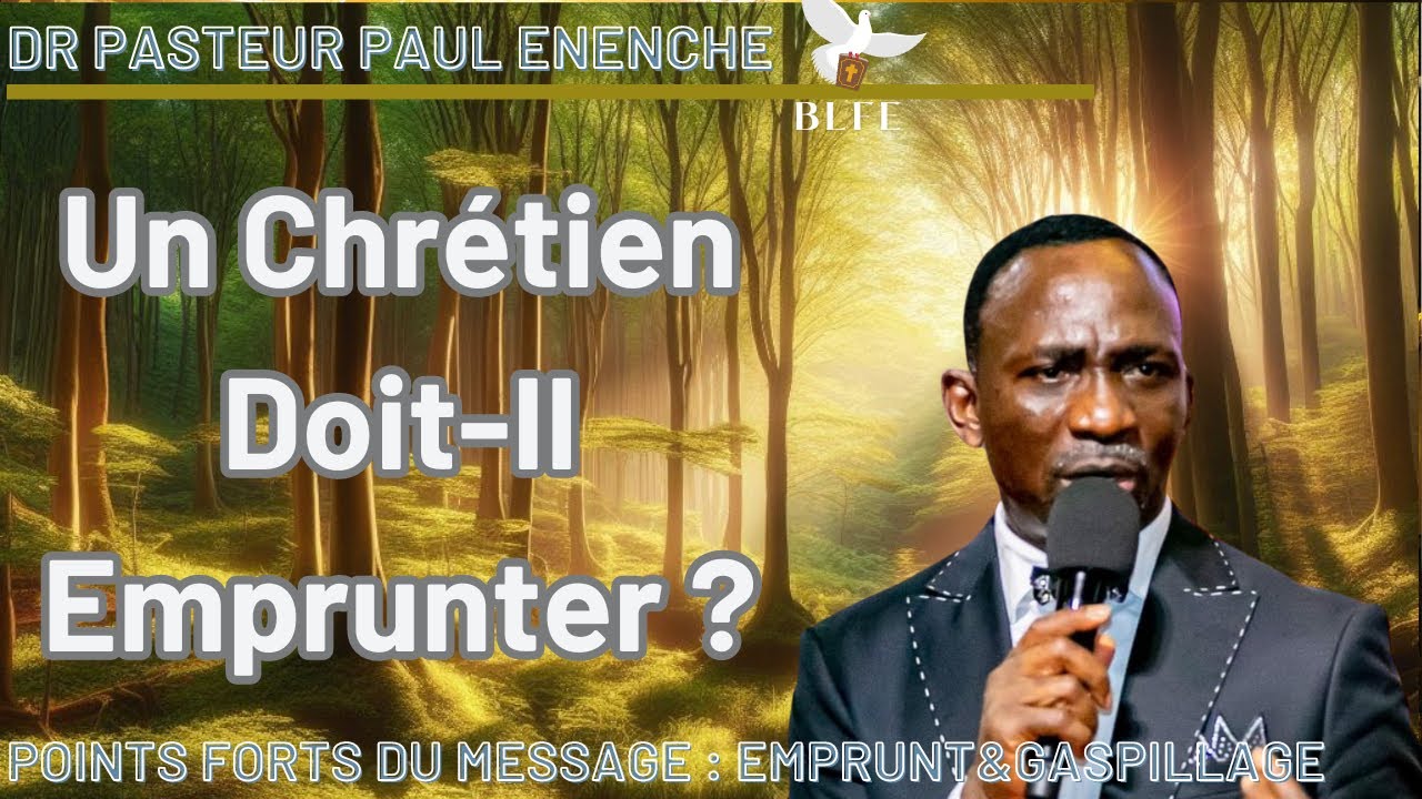 LES SECRETS DE LA MULTIPLICATION FINANCIÈRE || DR PASTEUR PAUL ENENCHE