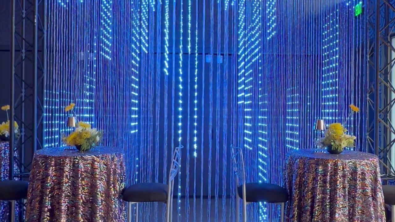 LED Matrix Curtain LightSmiths