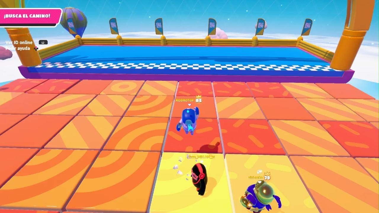 Fall Guys - Campeón 17819 + Tutorial de De puntillas 120 + 1° por 12652ª vez