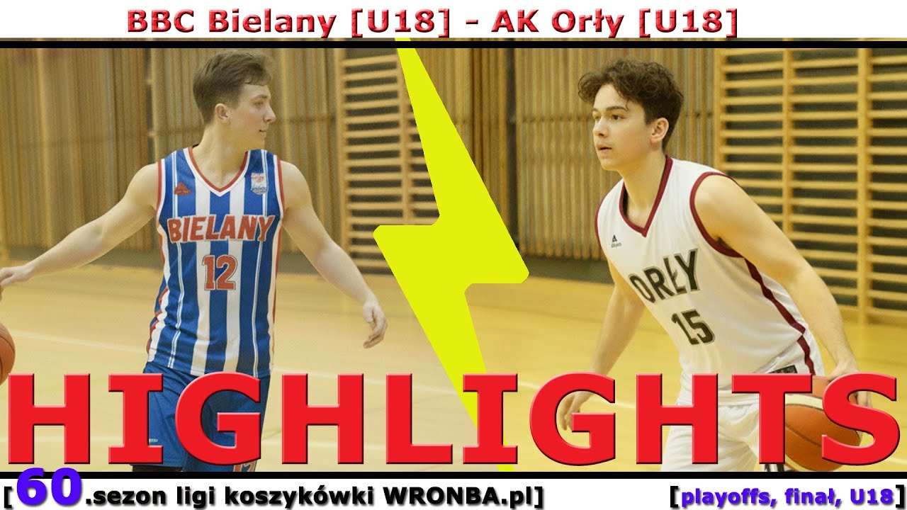 [WRONBA, 60.sezon] 22.12.2025: HIGHLIGHTS: BBC Bielany- AK Orły [U18, finał]