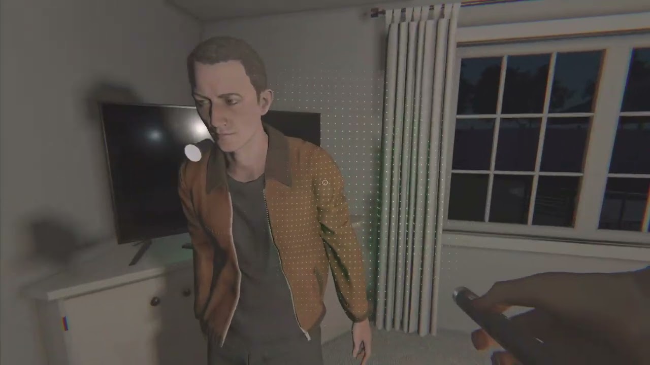 Phasmophobia but my friend is The horror