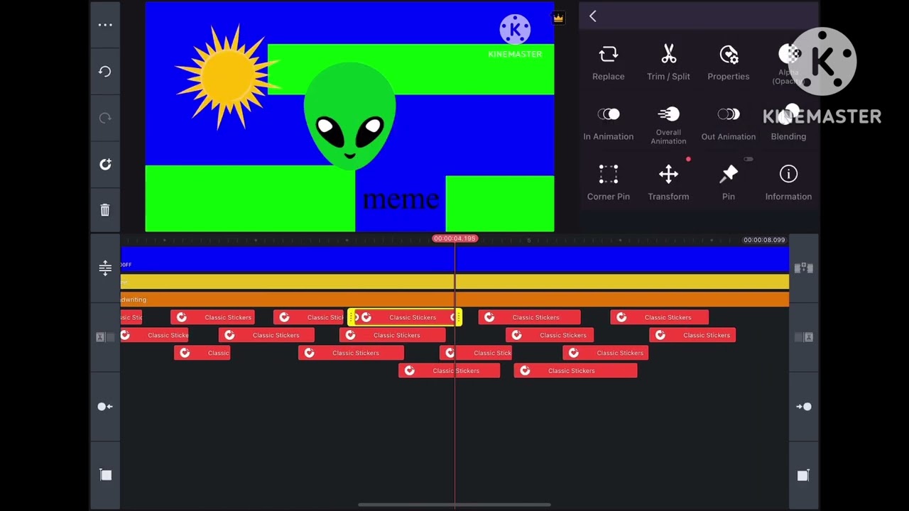 Black Hole add round 1 KineMaster Speedrun be like 👍