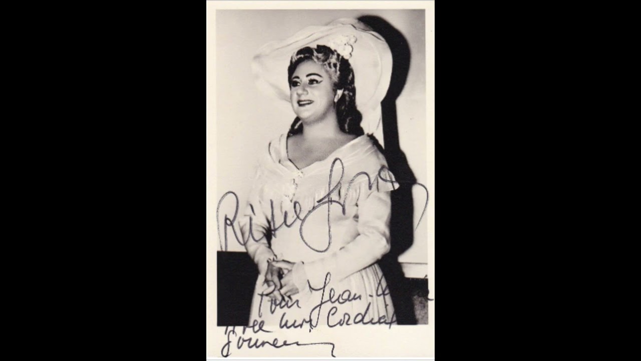 Massenet - Werther - Air des lettres - Rita Gorr - Etcheverry (1964)