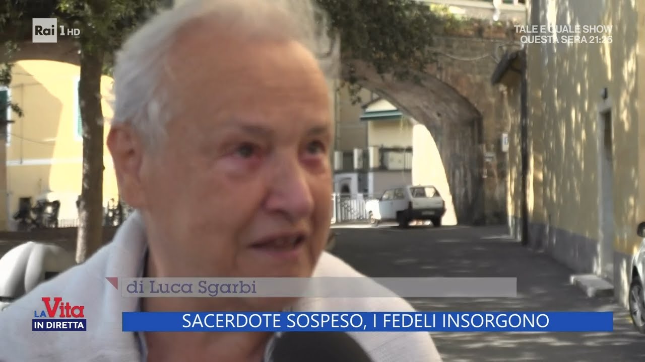Sacerdote sospeso, i fedeli insorgono - La vita in diretta 07/10/2022