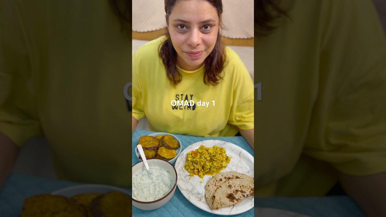 OMAD Diet Day 1/45 days Thank you for joining my journey 💕 #dieting #dietchallenge #omad