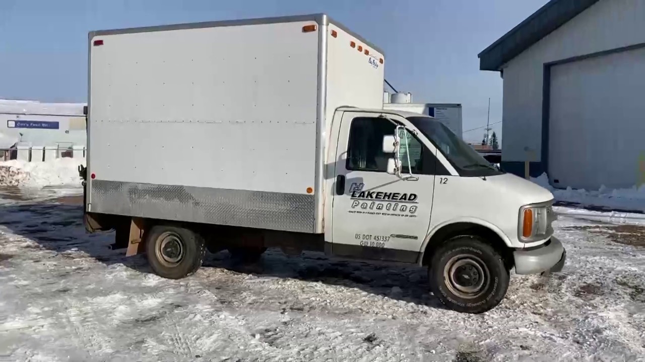 2000 Chevy Express 3500 Box Truck