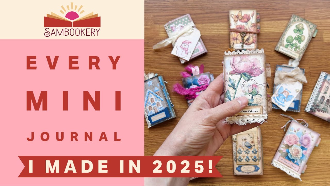 ALL the Mini Journals I Made This Year ✨ | Year in Review
