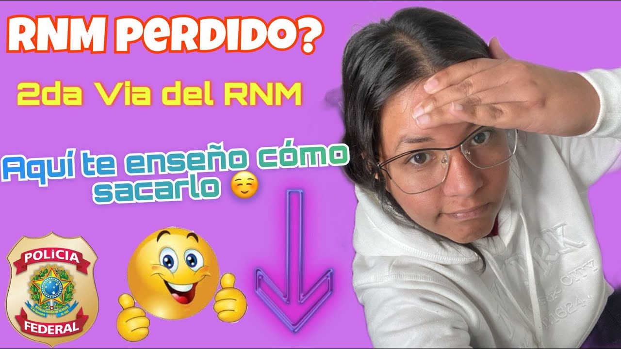 Solicitar 2ª via de RNM Por Extravio (B.O Incluido) =)