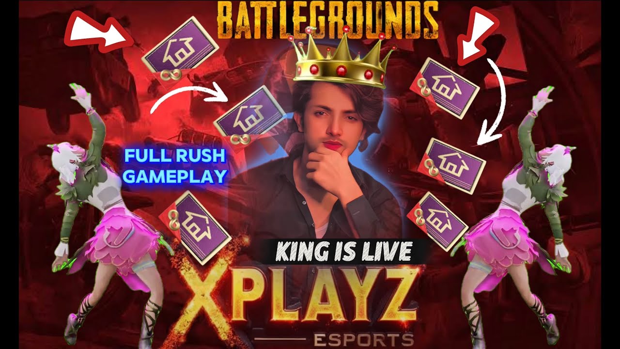 ONLY x PLAYZ Is LIVE | PUBG MOBILE  \ NEW EVENT  \COSTUM ROOMS