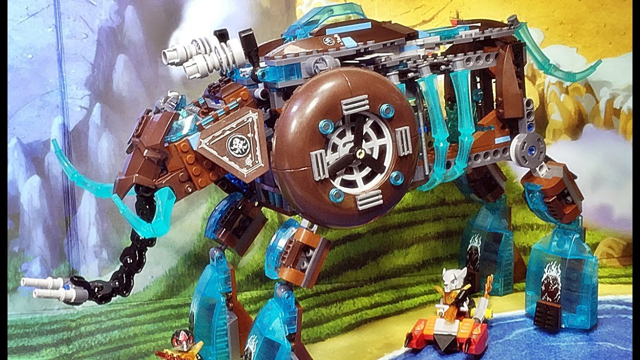 blea 키마 마울라의 아이스 매머드 스톰퍼 70145 레고 짝퉁 조립 리뷰 Lego knockoff Chima Maula's Ice Mammoth Stomper