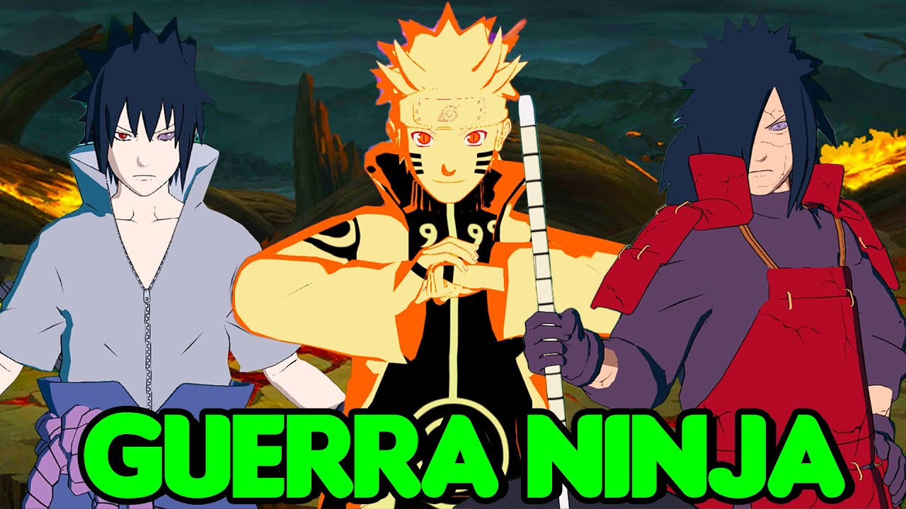 CRIEI A GUERRA NINJA no NARUTO STORM CONNECTIONS