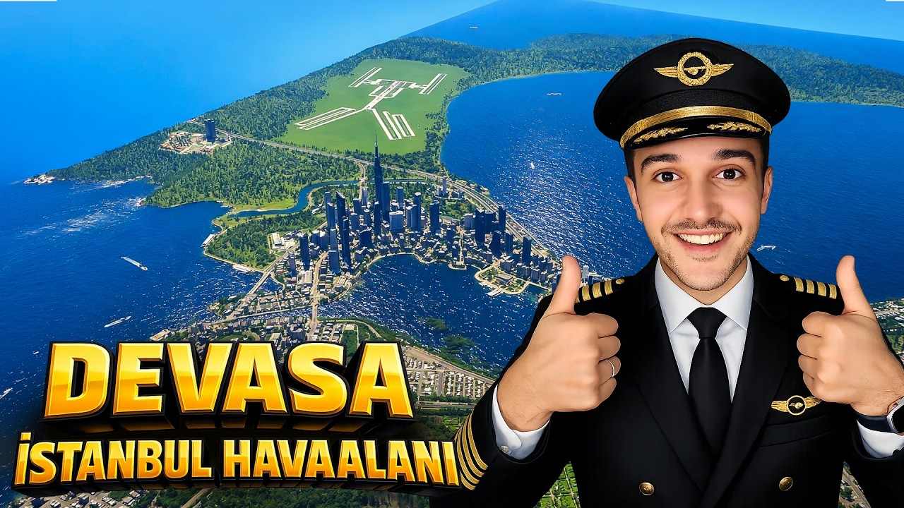 İSTANBUL HAVAALANI İNŞAATI BAŞLADI ✈️🌉 | Cities Skylines #41