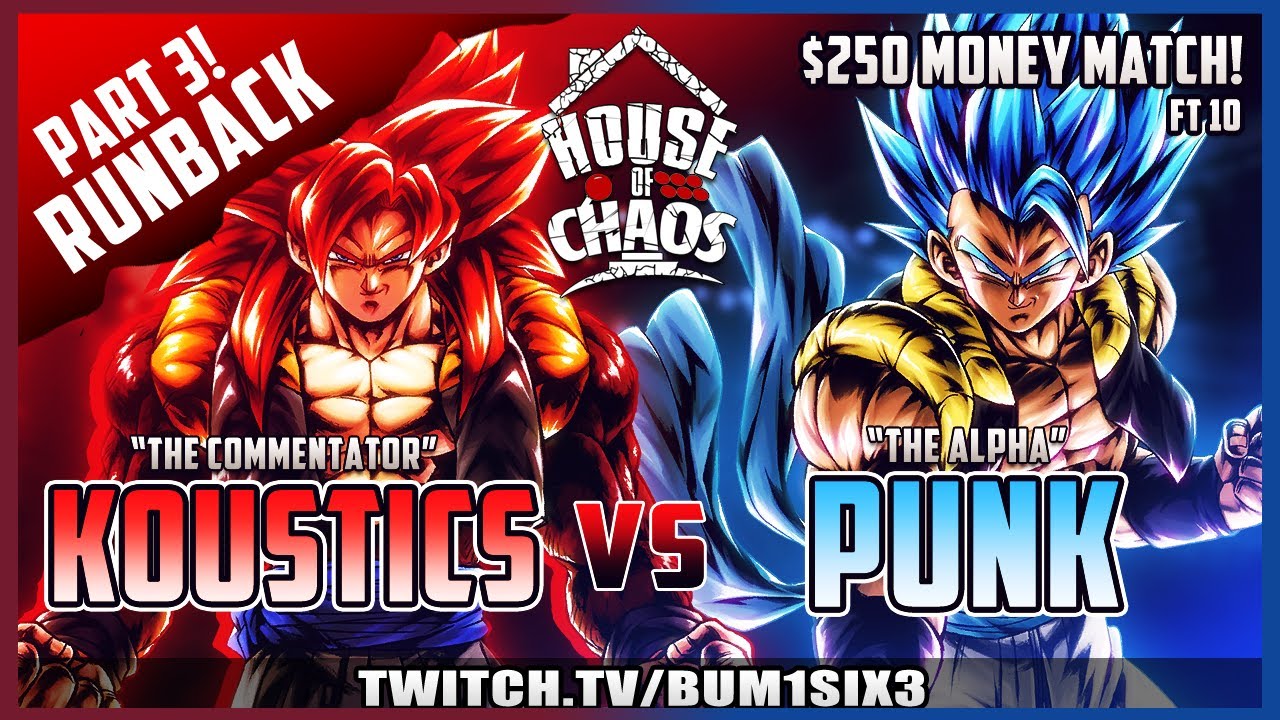 DBFZ FT 10 | PANDA Punk vs Koustics $250 MM PT 3 | YA NEED TO WATCH THIS RIGHT NOW LMAO!!!