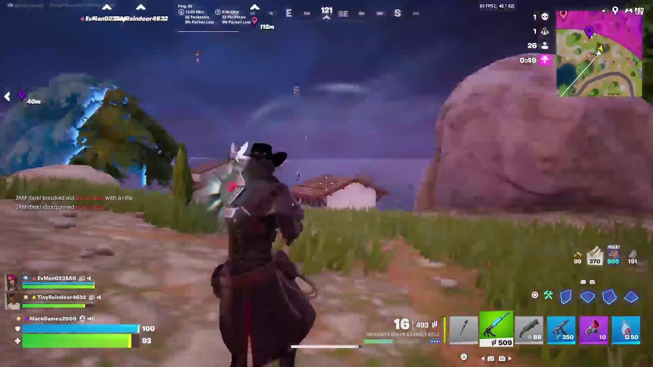 Fortnite Save the world mission assist +BR