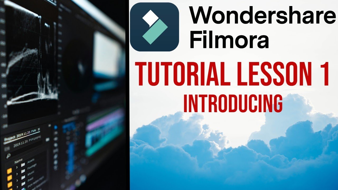 Filmora 13 - 2024 | Tutorial - Lesson 1 - Introducing