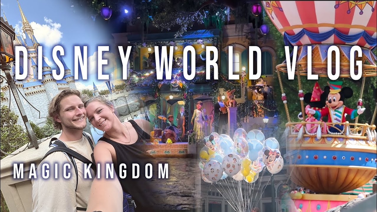DISNEY WORLD VLOG ✨ Magic Kingdom, Tiana's Bayou, Haunted Mansion, trying new snacks, ride POV