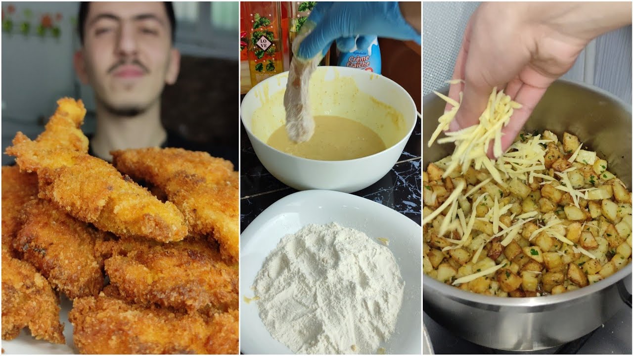بعد ما كليتوا برا قلت لازم نديرهملكم 😍الدجاج المقرمش او poulet KFC على طريقة المحلات🤤 لهبال تع دنيا