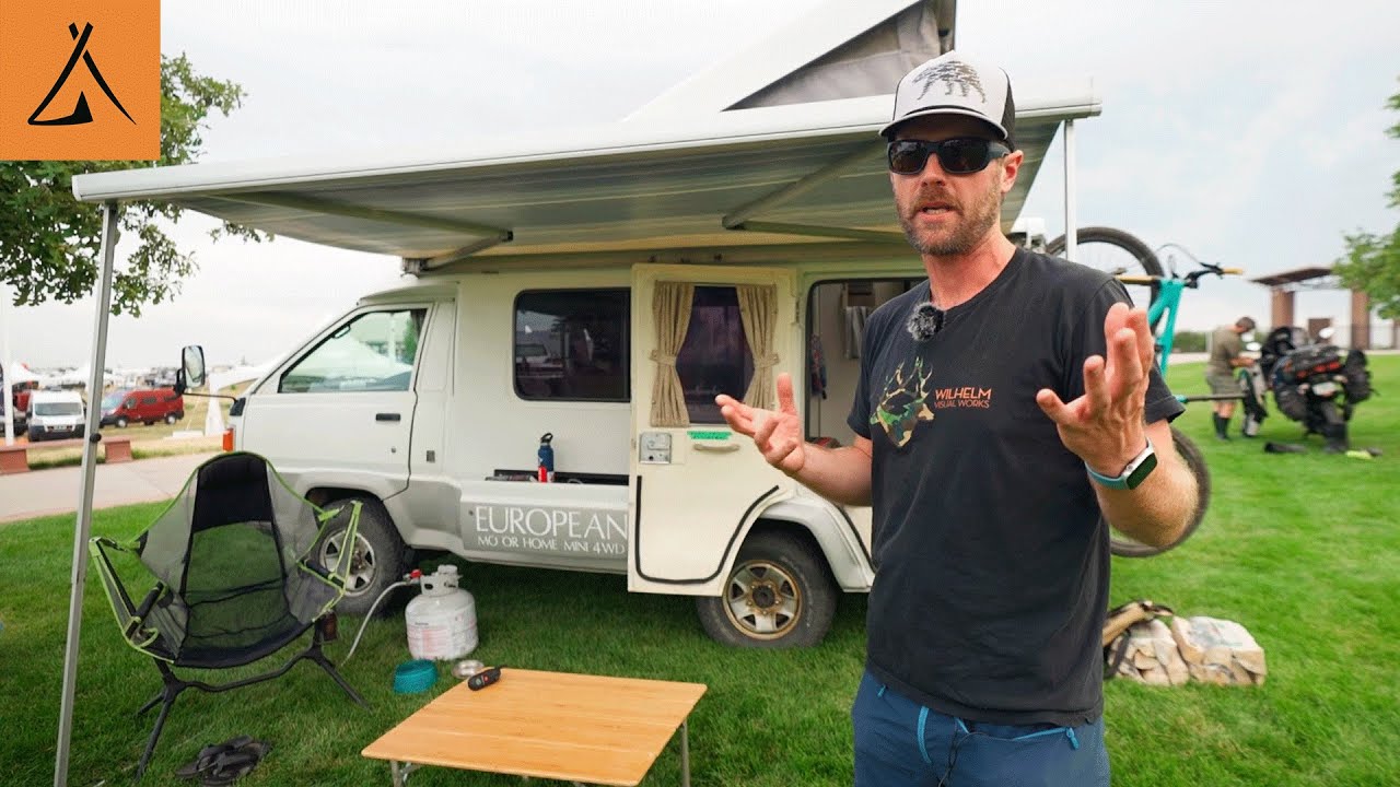 Import 4x4 Camper Van - 1992 Toyota Townace -  Rig Walk Around