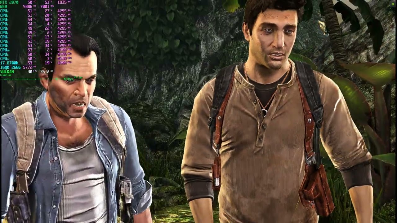 Uncharted: Golden Abyss (Vita3K) | i7-8700K, RTX 2070