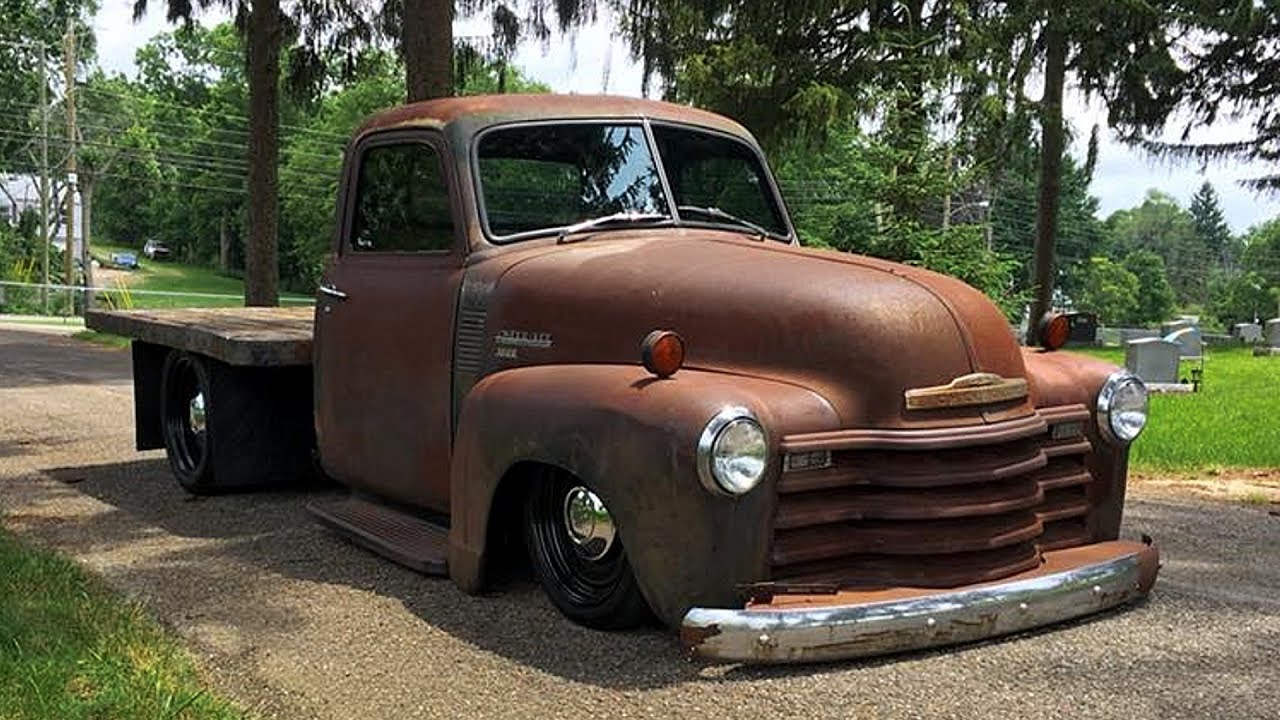 1952 Chevrolet 3600 Rat Rod Flatbed Truck Build Project