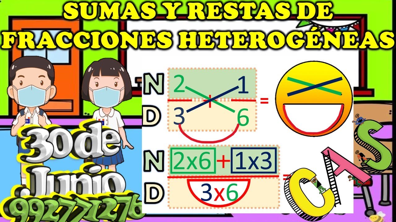 SUMA DE FRACCIONES HETEROGENEAS