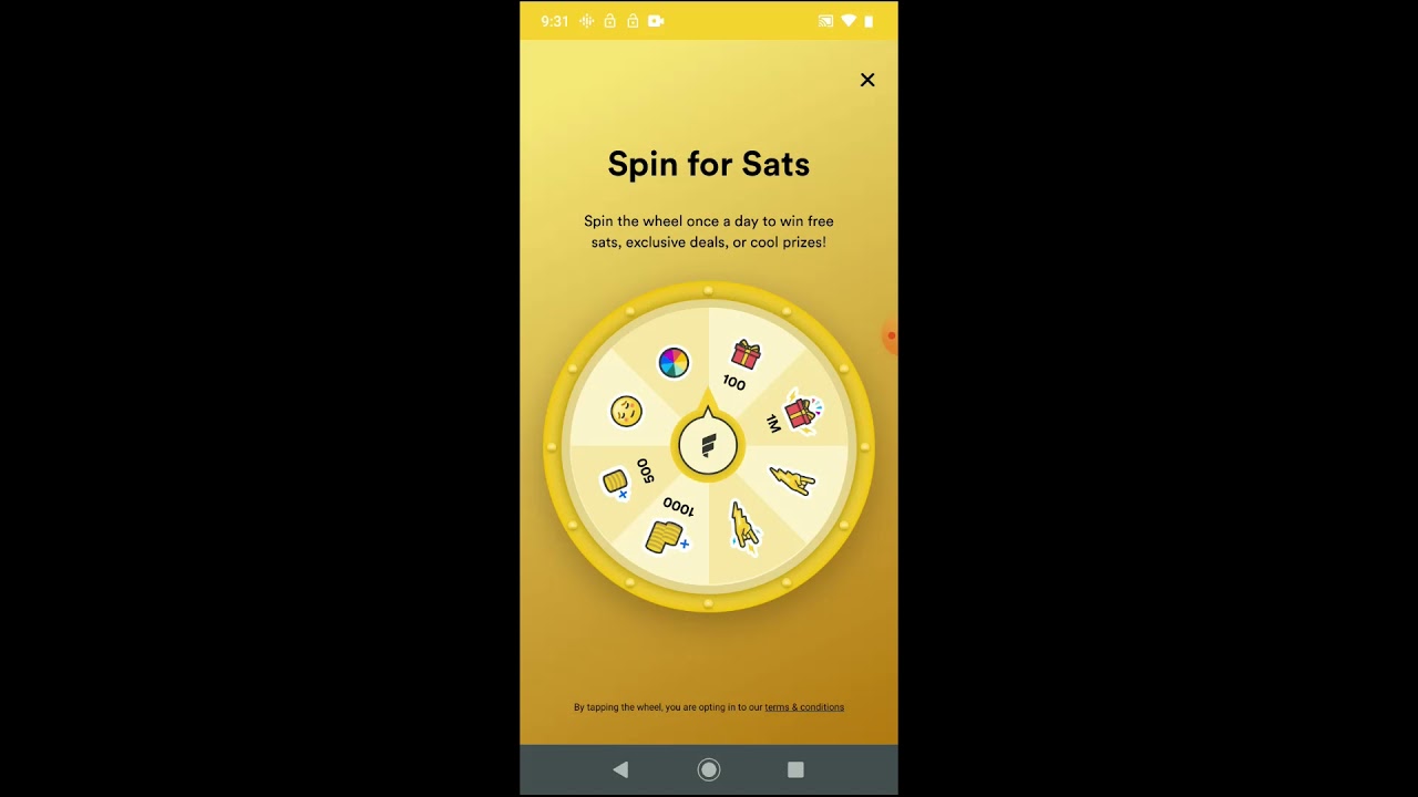 Spin the Wheel for Bitcoin - April 9, 2020