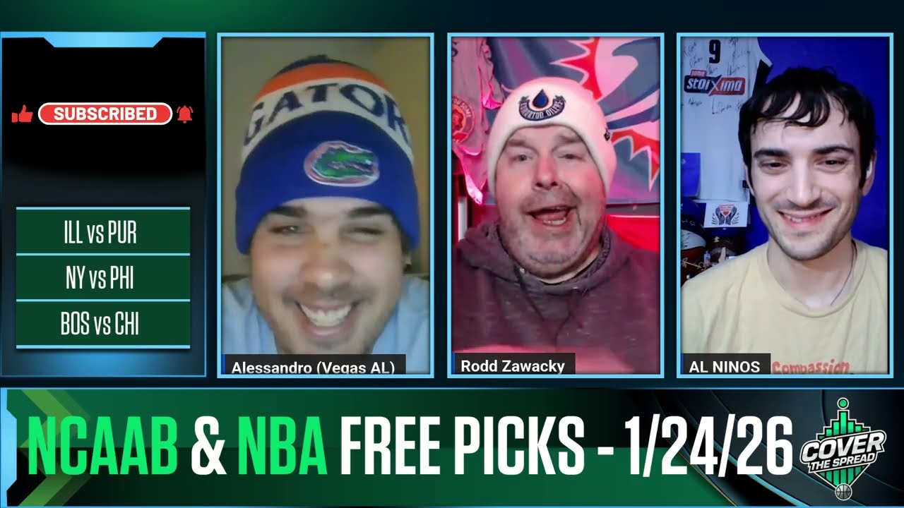 NCAAB & NBA Picks and Predictions 1/24/26 | Betting Odds, Expert Analysis & Best Plays