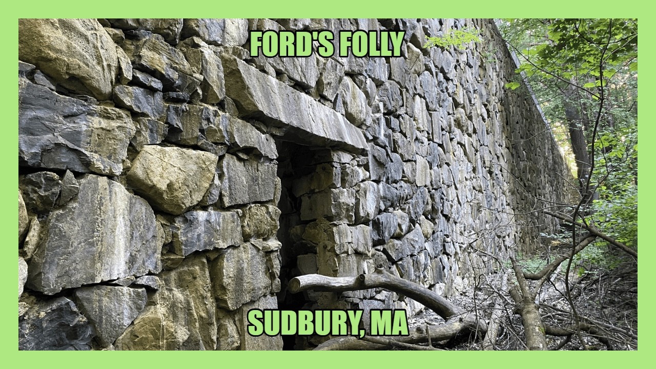 Exploring ABANDONED Ford's Folly (Sudbury, MA)