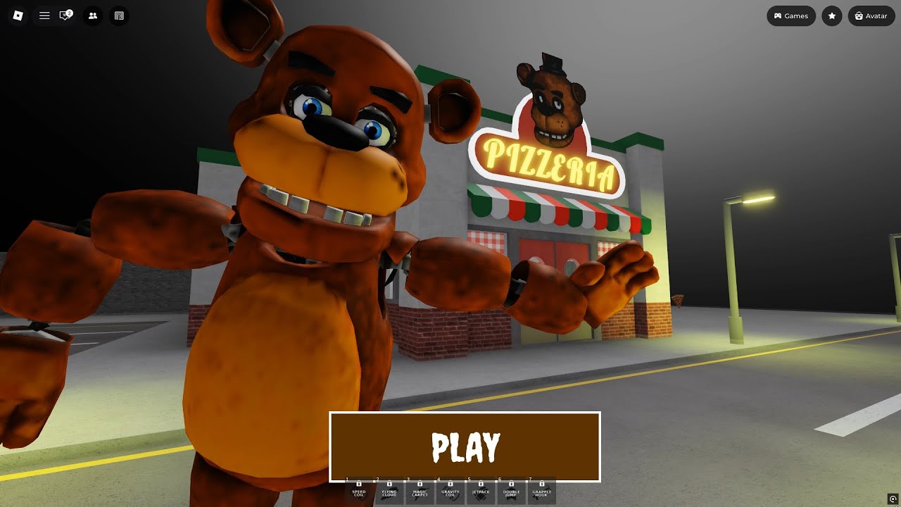 FREDDY'S PIZZERIA RUN! (OBBY)_Roblox-Gameplay-Walkthrough