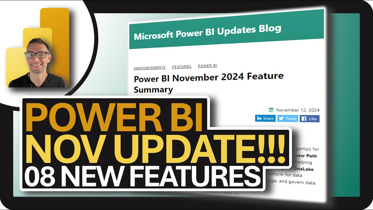 Обновление Power BI за ноябрь 2024 г.: 8 НОВЫХ функций!!!