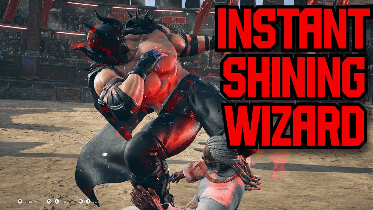 Tekken 8 - How to Instant Shining Wizard on Leverless! (Hitbox, Snackbox, Mixbox)