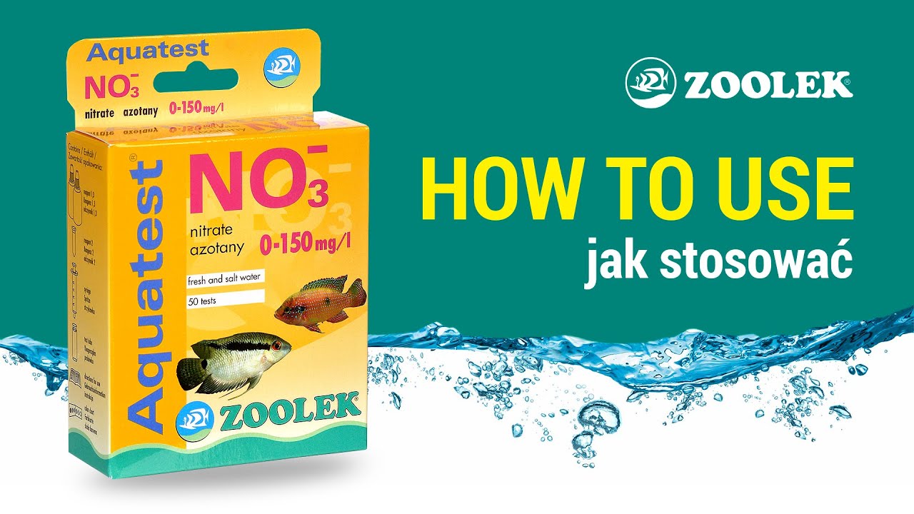 Aquatest NO3. Jak stosować? How to use?