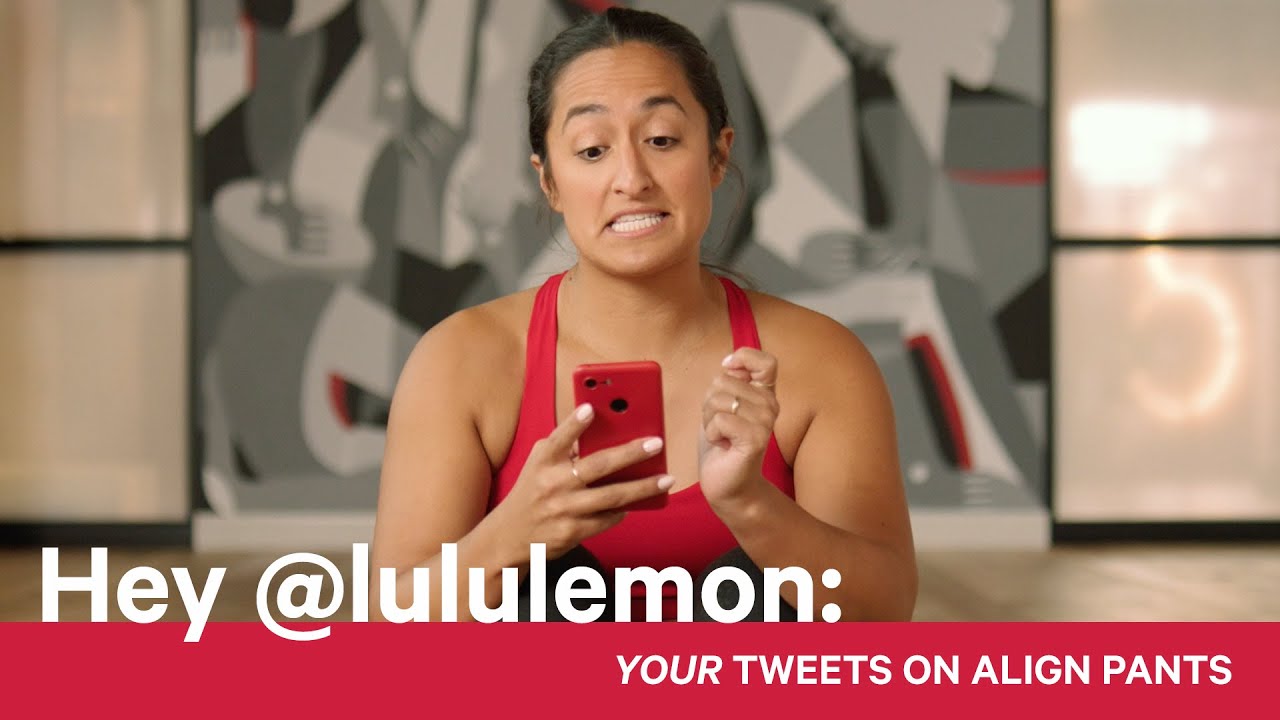 Your Tweets on Our Align Pants | Hey lululemon