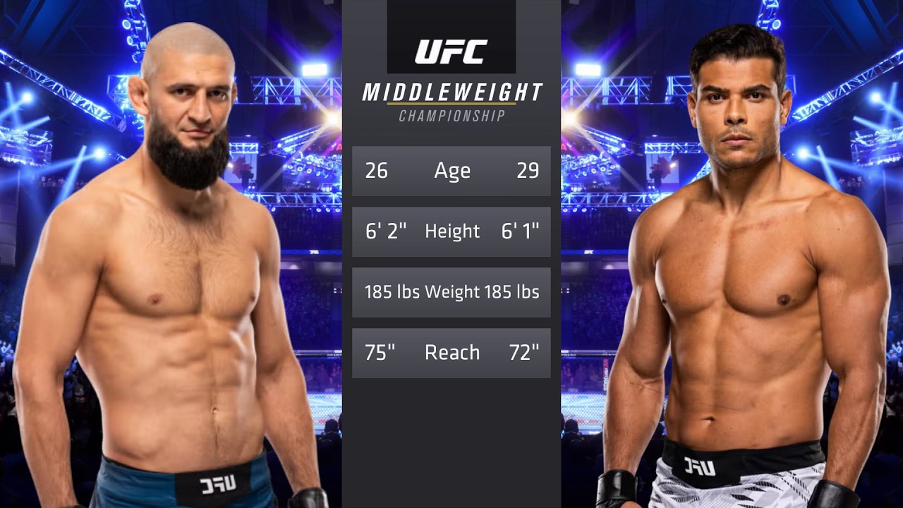 Khamzat Chimaev vs Paulo Costa Full Fight - UFC 4 Fight Of The Night