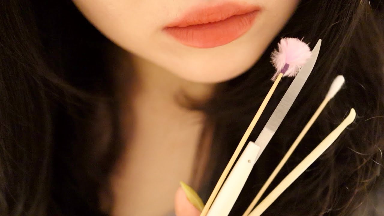 [CC SUB] 한국어 ASMR | 여름날 시원한 귀청소 가게 🍵 | Ear cleaning role play | For sleep, rest, and relaxation