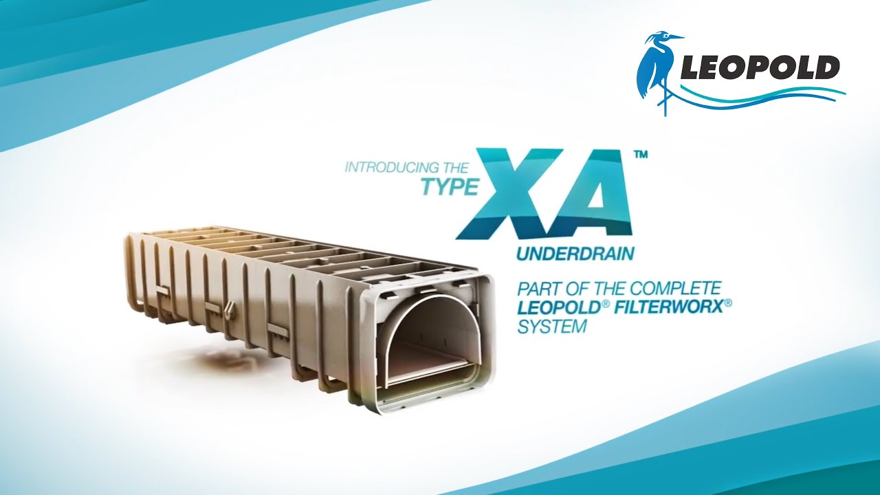 ระบบกรองน้ำใต้ถังกรองทราย [ Filter Underdrain Block ] : Leopold XA Underdrain - SST