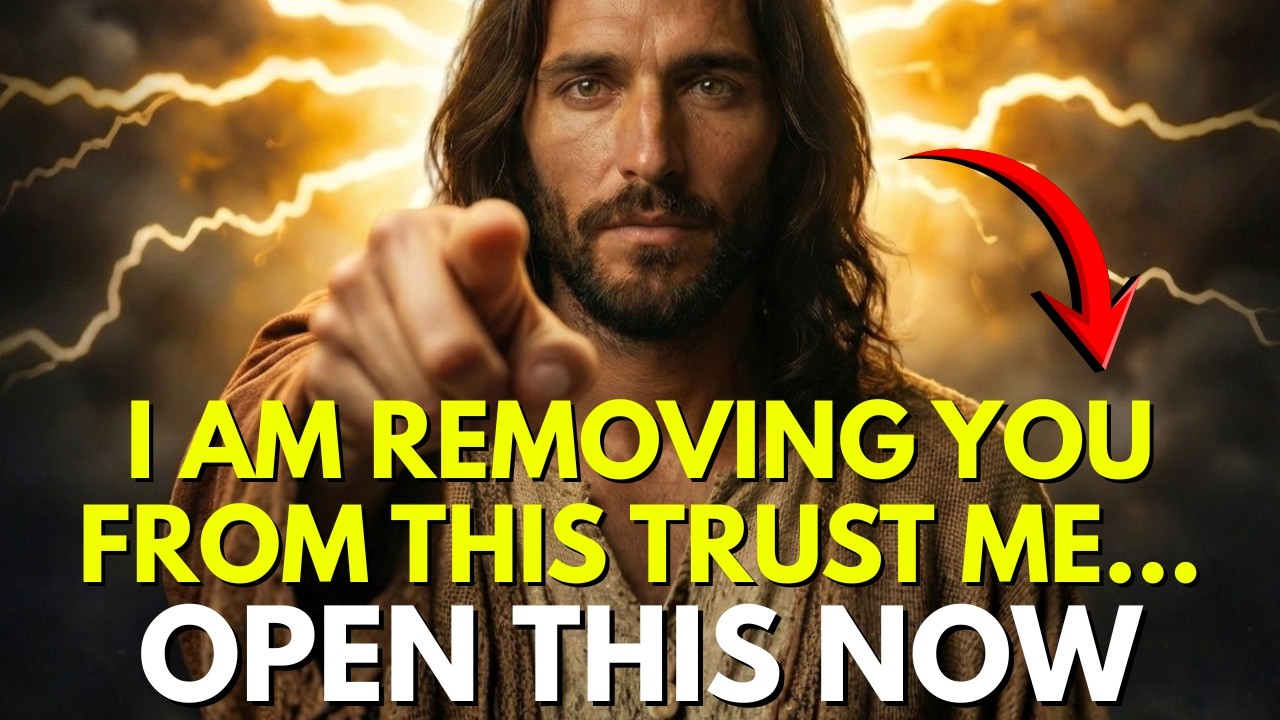 God Says: I Am Removing You From This… Trust Me 😭🙏 | God’s Message Today | God's Prophecy Word