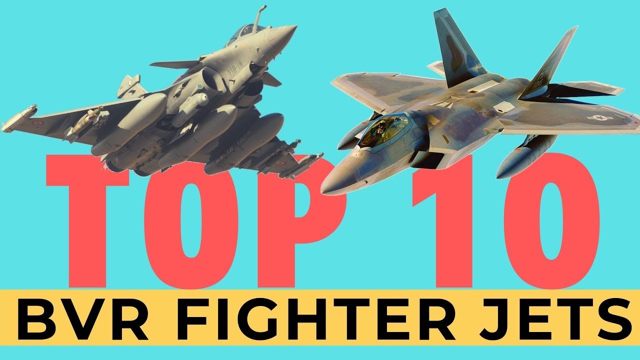 TOP 10 BVR Fighter Jets of All Time