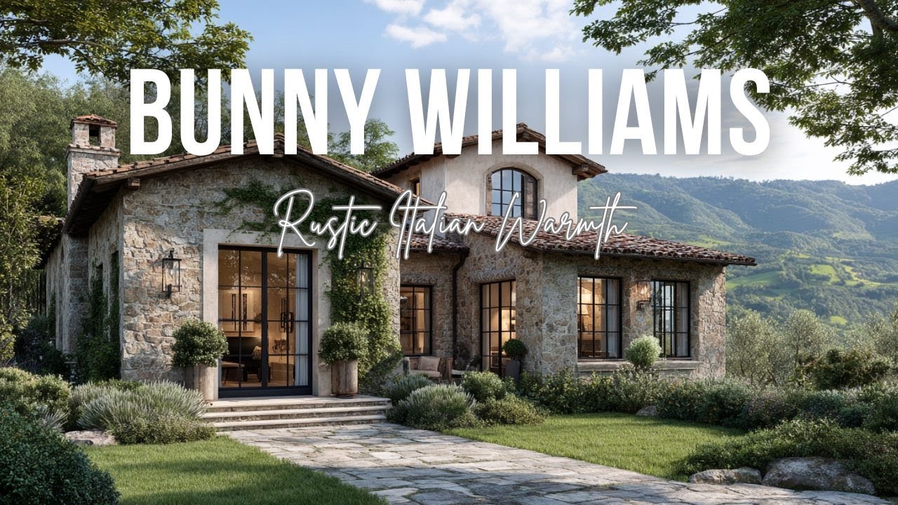 Tuscan Countryside Villa Inspired by Bunny Williams Rustic Italian Warmth