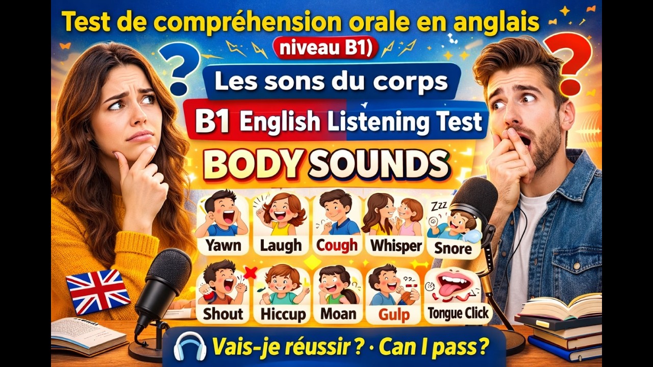 B1 English Listening Test – Body Sounds.