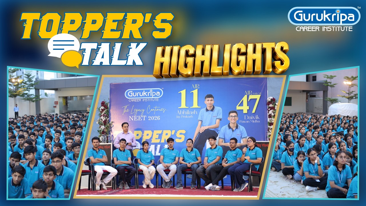 Inspiring Success: A Glimpse of GCI Toppers Talk! 🩺| ✨ Highlights of Toppers Talk