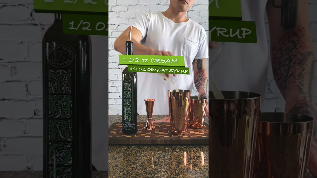 Suissesse - shaken with Taboo Absinthe