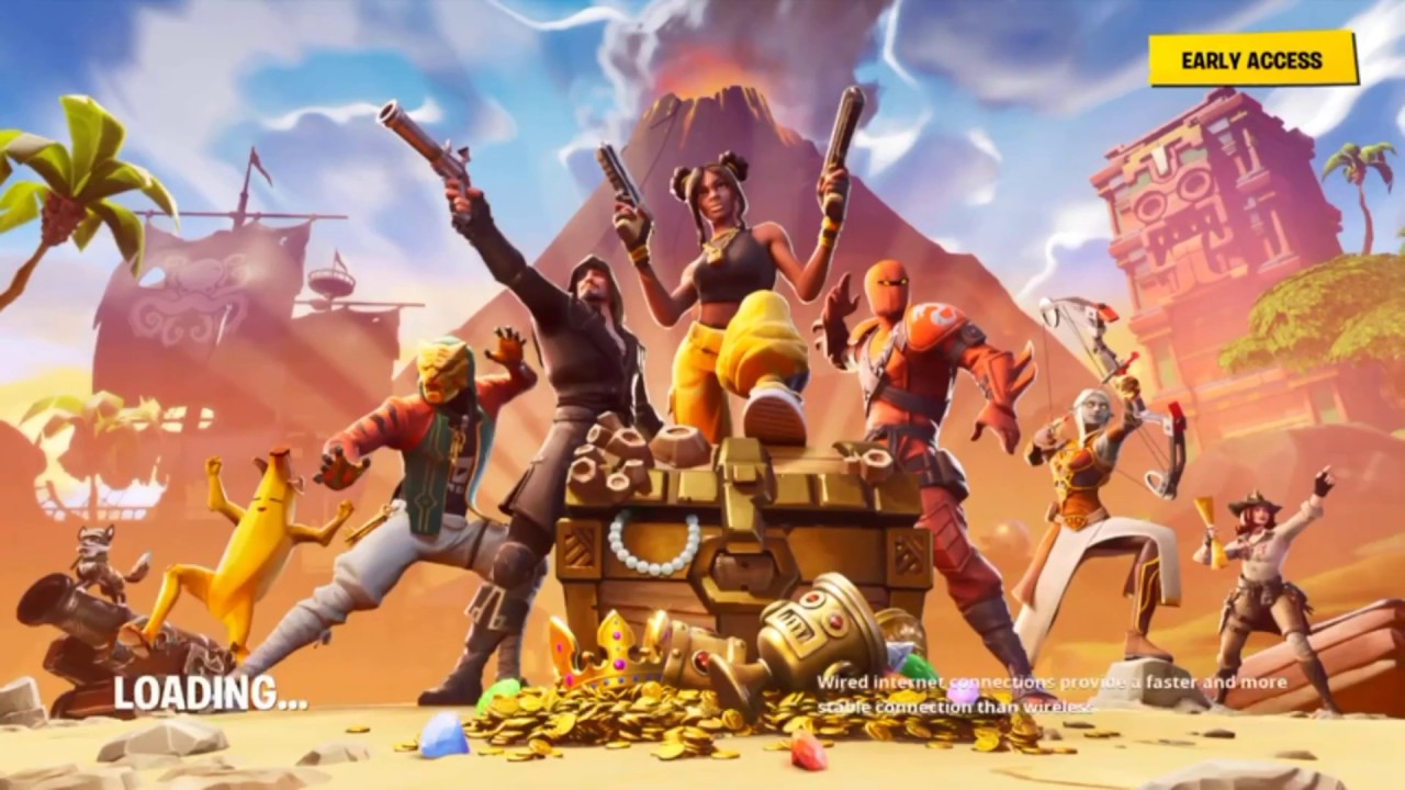 Fortnite season 8 main menu theme